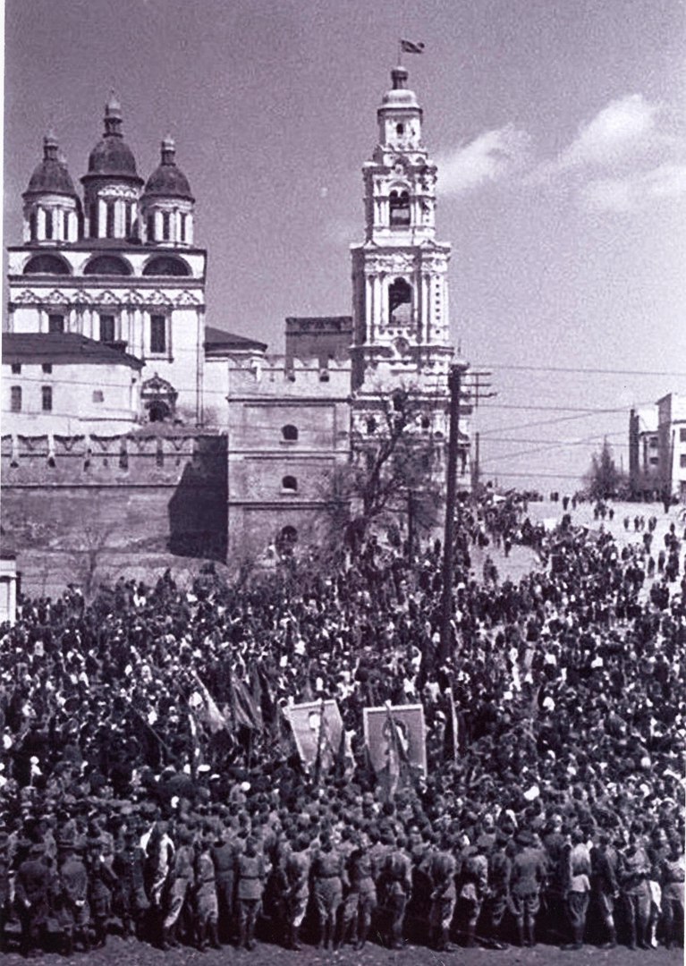 День Победы в Астрахани. 1945 г.
